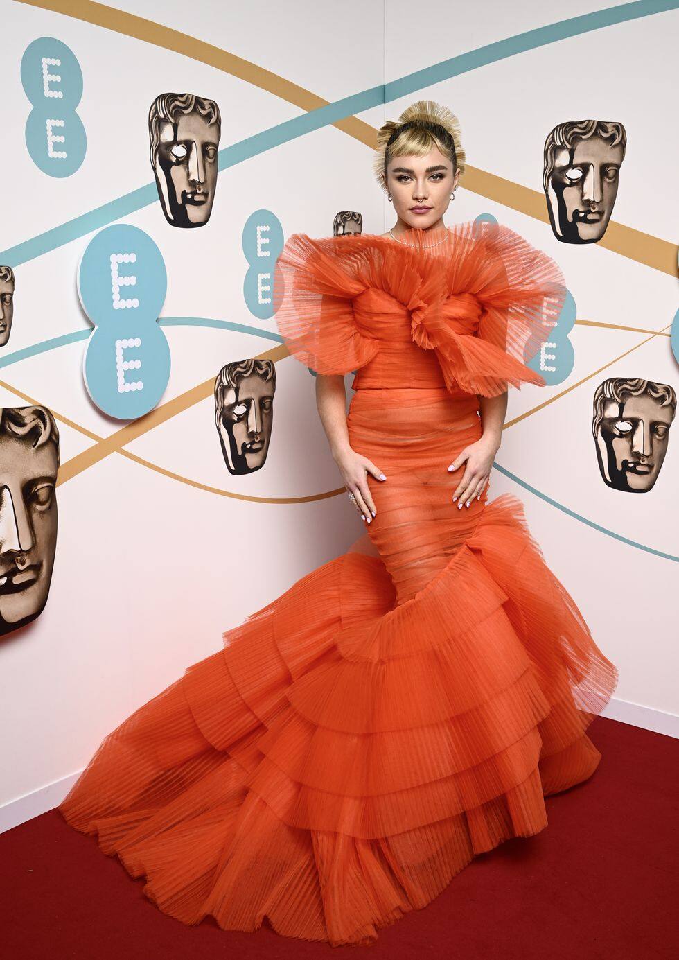 Attendees and Awardees at the 76th BAFTA Film Awards